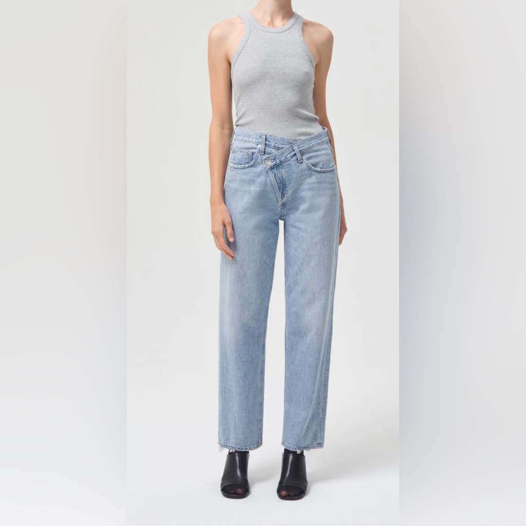 Agolde Criss Cross Upsized Jeans Size 24